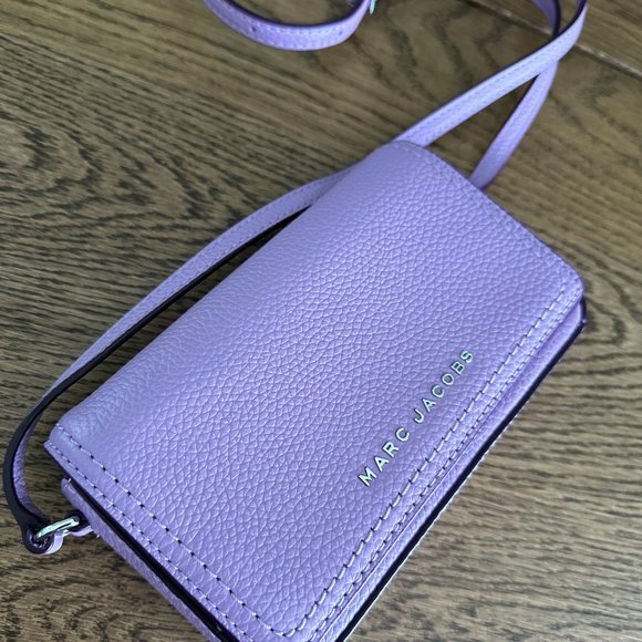 NEW! Marc Jacobs Groove Leather mini bag, purple orchid - Picture 2 of 7